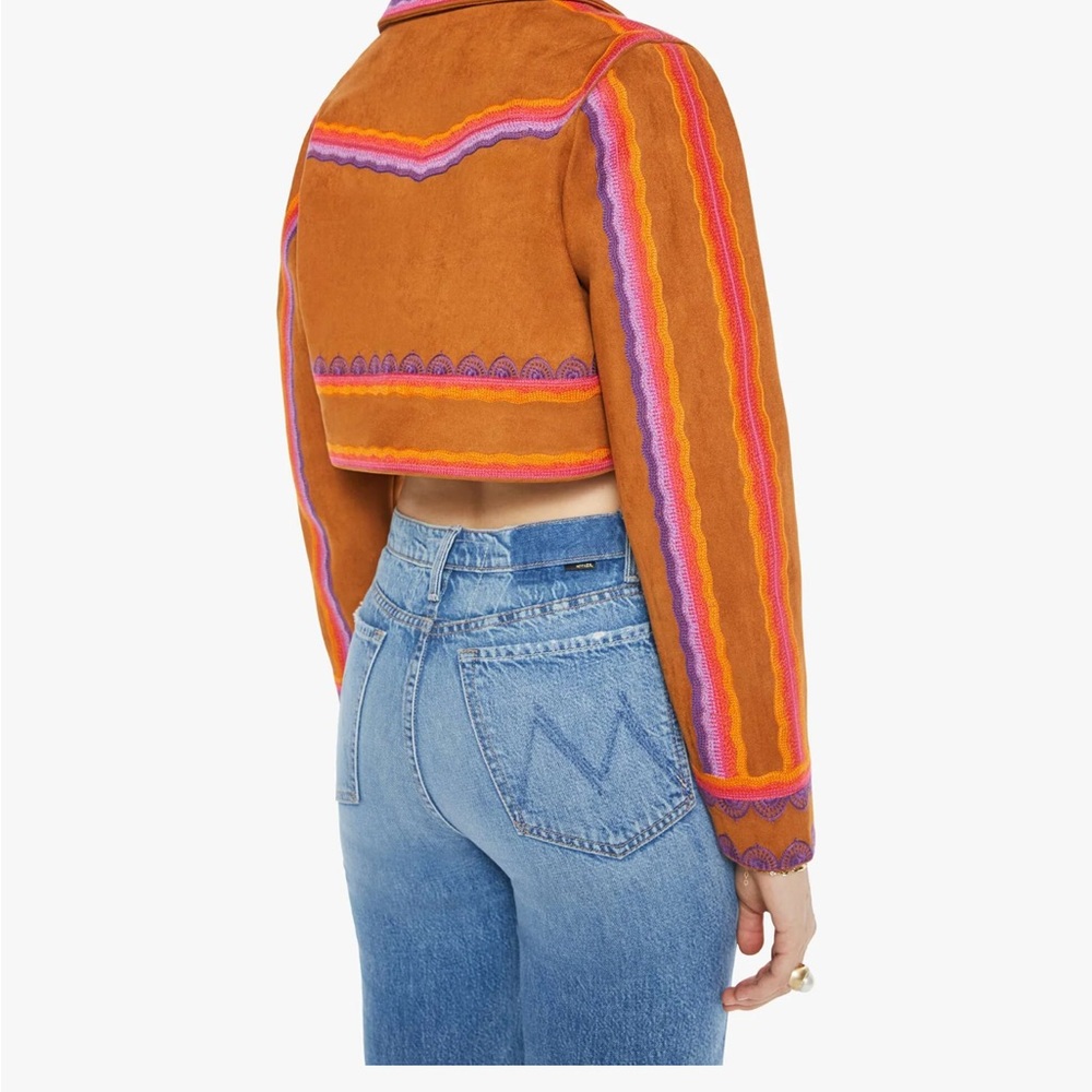MOTHER Multicolor Suede Jacket - Picture 2 of 3